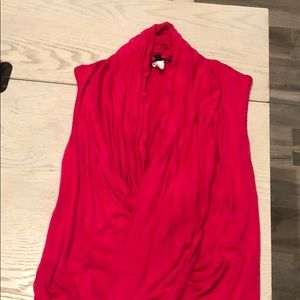 Hot Pink Sleeveless Top